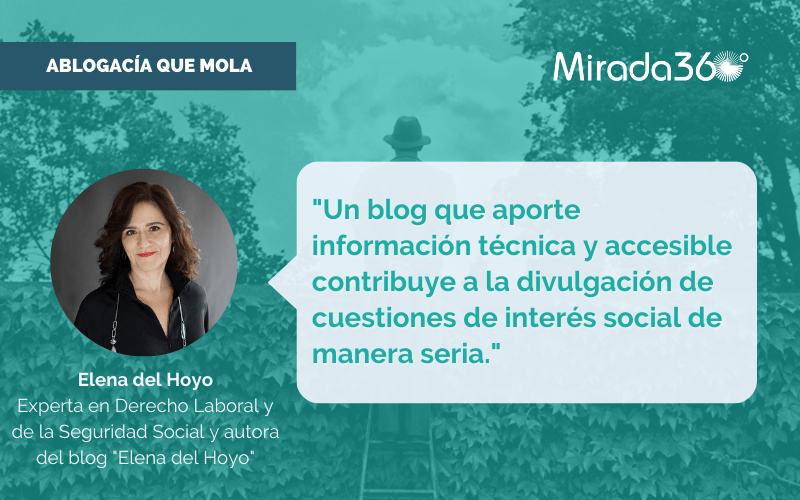 Elena del Hoyo responde a una serie de preguntas sobre comunicación en el sector legal y sobre los temas que se deberían de tratar.