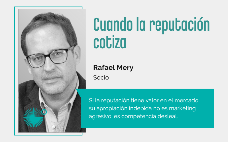 Ricardo Ibáñez: cuando el nombre propio se convierte en un activo jurídico