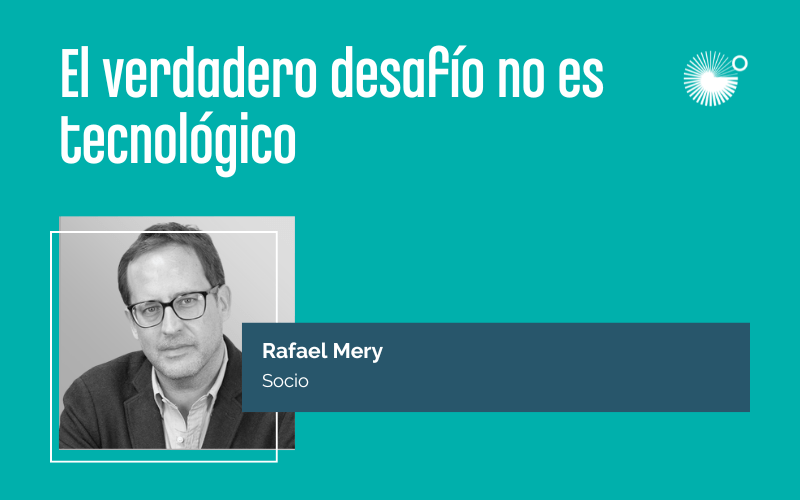 Algo grande está pasando. Y la abogacía todavía lo está mirando como espectadora